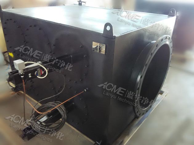 我司柴油機(jī)組尾氣凈化器近日來到了四川