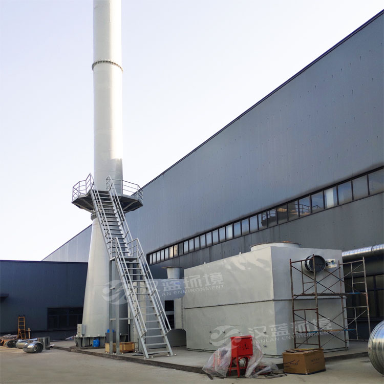 VOCs排放須過關(guān) 噴漆廢氣咋處理 ——河北漢藍(lán)沸石轉(zhuǎn)輪分子篩+催化燃燒設(shè)備在國(guó)內(nèi)某大型動(dòng)力設(shè)備公司安裝運(yùn)行