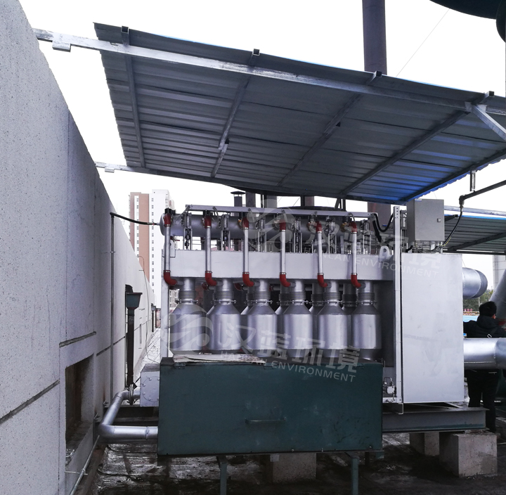 萬(wàn)純柴油發(fā)動(dòng)機(jī)測(cè)試臺(tái)架尾氣凈化設(shè)備