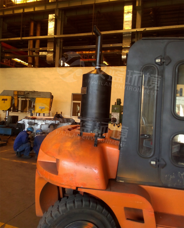 萬純柴油機(jī)尾氣凈化-叉車尾氣凈化器