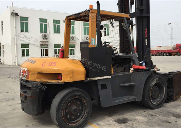 萬(wàn)純尾氣凈化器-叉車凈化器