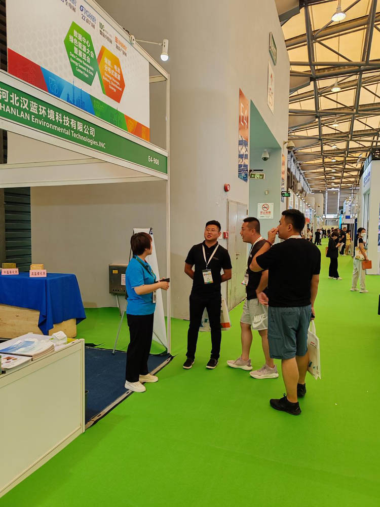 河北漢藍與新老客戶赴約2023中國（上海）國 際動力設(shè)備及發(fā)電機組展覽會