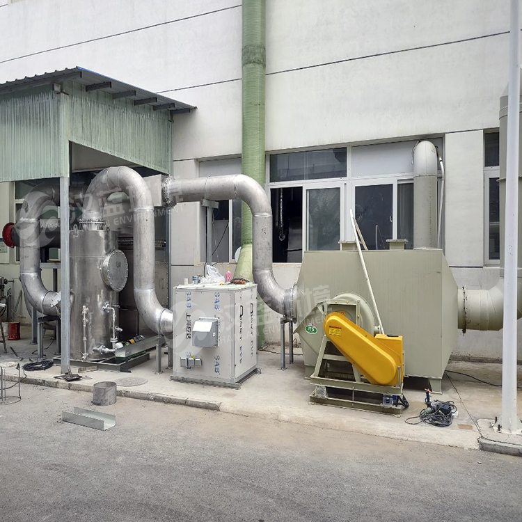 萬純工業(yè)爐尾氣SCR脫硝系統(tǒng)在某公司圓滿驗(yàn)收