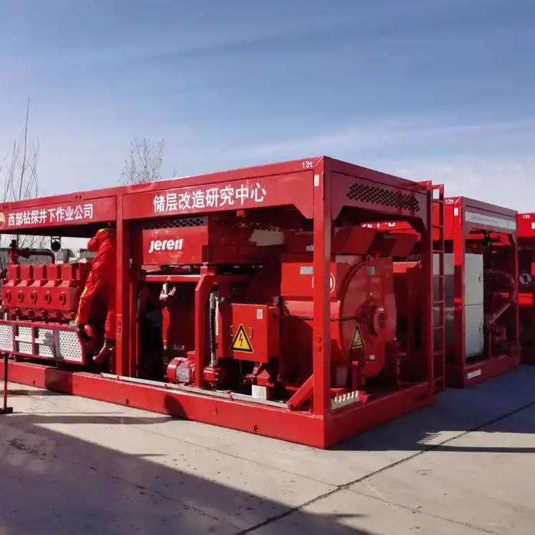 SCR脫硝系統(tǒng)應(yīng)用于頁巖氣開采電驅(qū)壓裂撬組