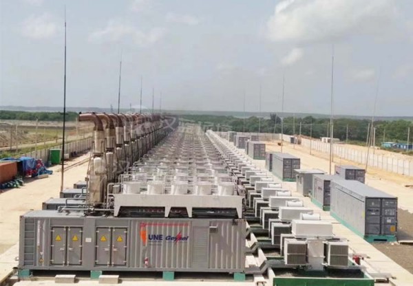 古巴電站發(fā)電機(jī)組低噪聲消聲器項(xiàng)目